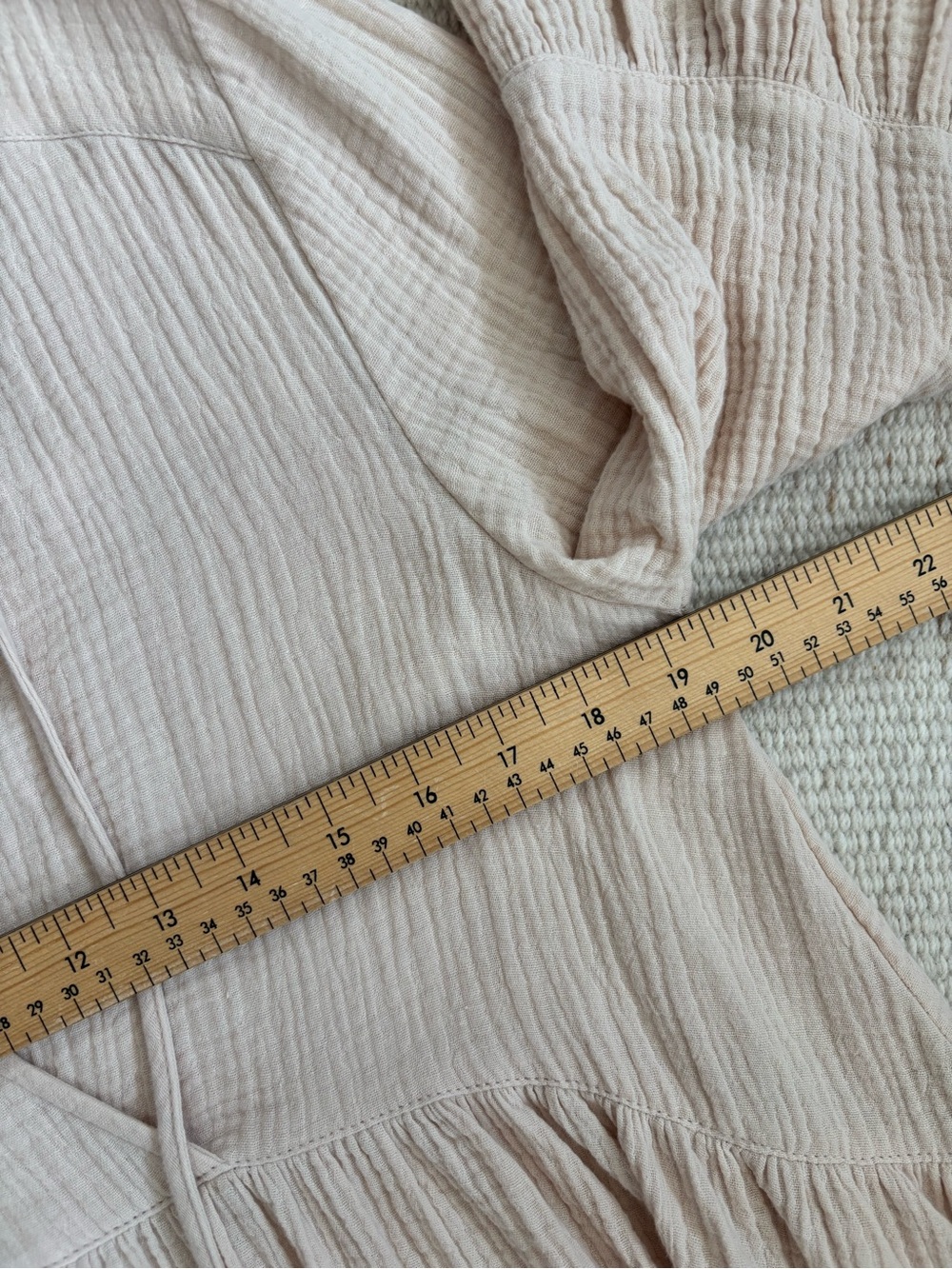 | Avec Les Filles | 100% Cotton Dress with Tassel Tie size Small - Picture 9 of 16